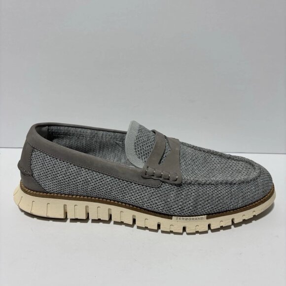 Cole Haan Men’s Zerogrand Remastered Stitchlite Loafers Gray, Size 10 M - Picture 1 of 6